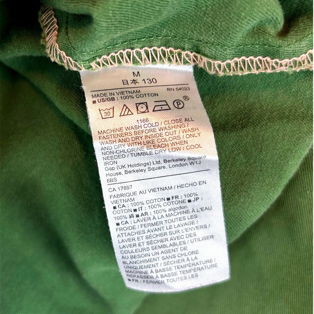 Gap Kids Olive Green Utility Field Jacket Hooded Cotton Twill Girls Size M 8-9Y - Picture 7 of 12